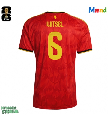 Belgien Axel Witsel #6 Replika Hjemmebanetrøje VM 2026 Kortærmet